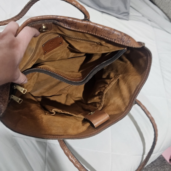 Patricia Nash European Map Floral Print Tote Bag - Picture 7 of 10